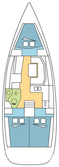 Sun Odyssey 389 - Yacht Charter Sailica