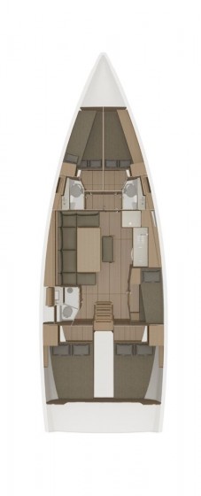 Dufour 460 GL - 5 cab. - Yacht Charter Sailica