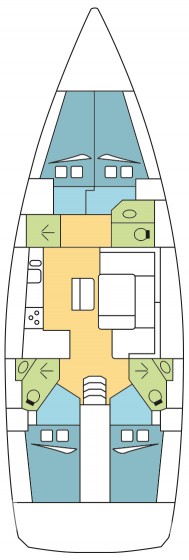 Bavaria 46 Cruiser - Yacht Charter Sailica