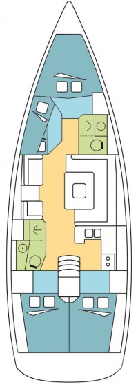 Sun Odyssey 449 - Yacht Charter Sailica