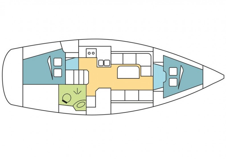 Bavaria 34 Cruiser - Yacht Charter Sailica