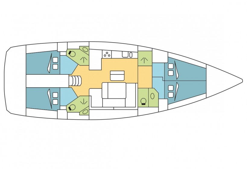 Bavaria 46 Cruiser - Yacht Charter Sailica