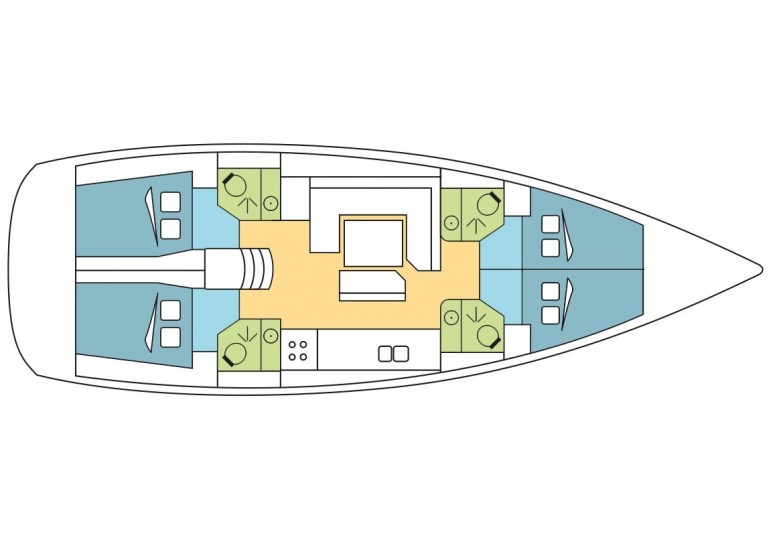 Sun Odyssey 479 - Yacht Charter Sailica