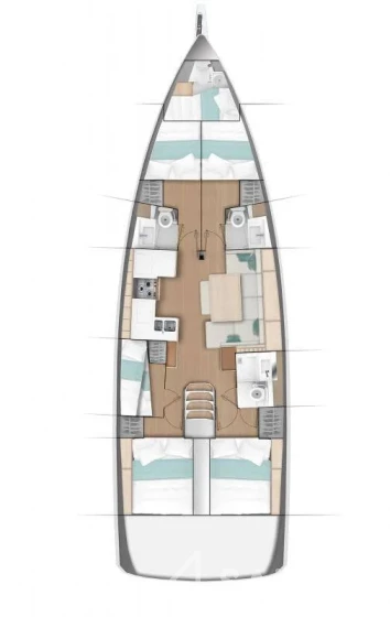 Sun Odyssey 490 - Yacht Charter Sailica