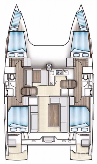 Nautitech 40 open NEW - 4 + 2 cab. - Yacht Charter Sailica