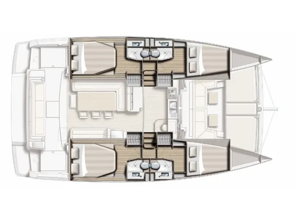 Bali 4.1 - Yacht Charter Sailica