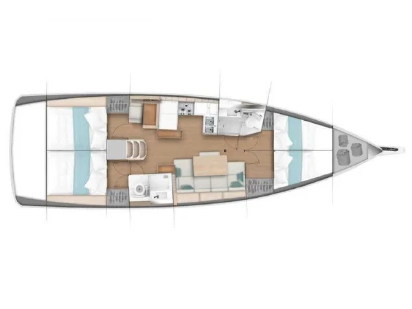 Sun Odyssey 440 - Yacht Charter Sailica