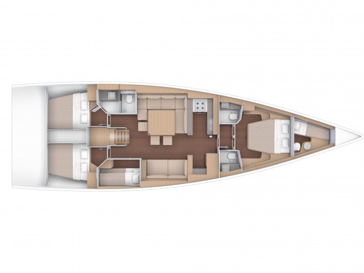 Dufour 56 Exclusive - Yacht Charter Sailica