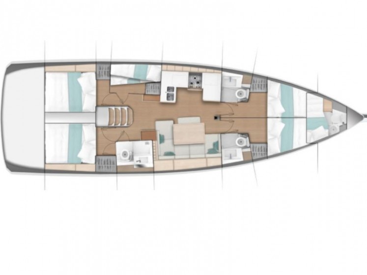 Sun Odyssey 490 - Yacht Charter Sailica
