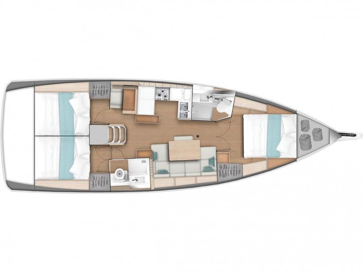 Sun Odyssey 440 - Yacht Charter Sailica