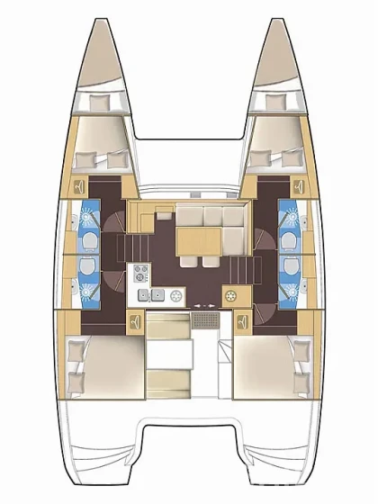 Lagoon 39 - Yacht Charter Sailica