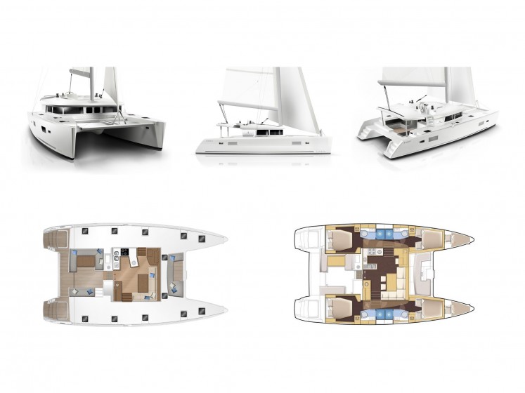 Lagoon 450  Flybridge - Yacht Charter Sailica