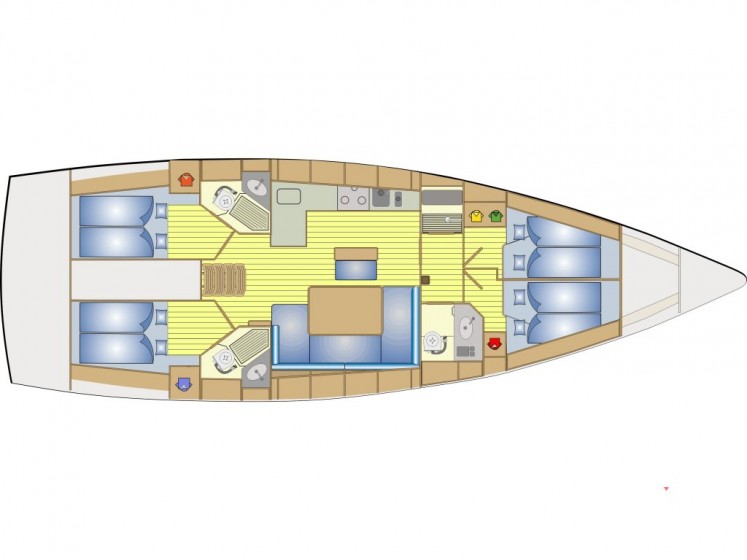 Bavaria 46 Cruiser - Yacht Charter Sailica