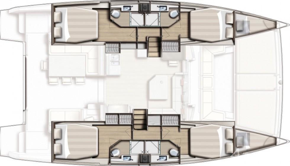 Bali 4.5 - Yacht Charter Sailica