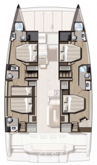 Bali 4.8  - Yacht Charter Sailica