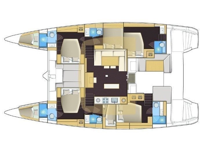 Lagoon 52F - Yacht Charter Sailica