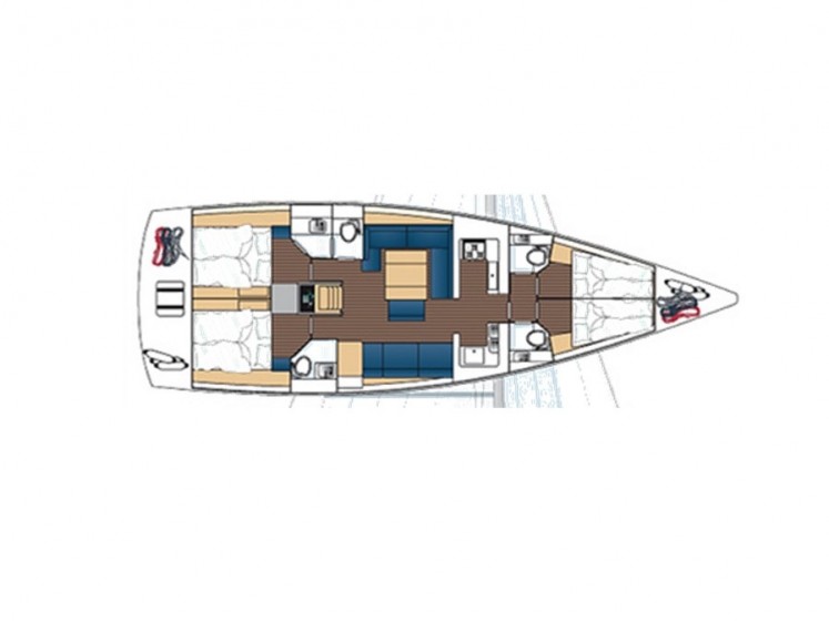 Dufour 512 Grand Large - Yacht Charter Sailica