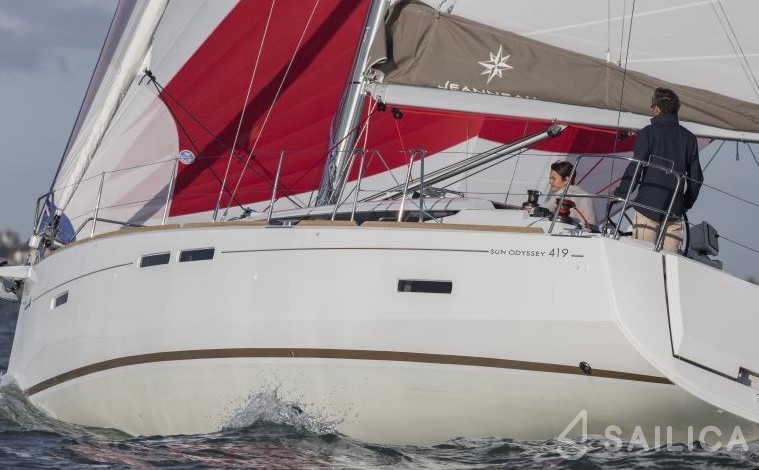 Sun Odyssey 419 - Yacht Charter Sailica