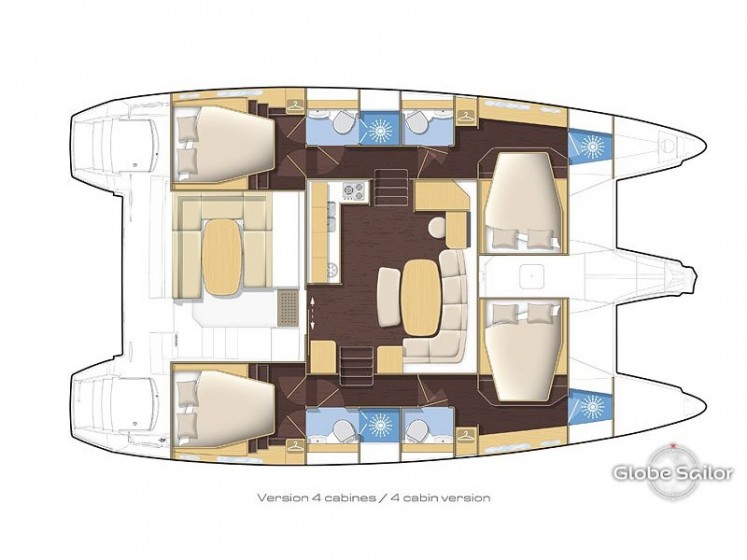 Lagoon 421 - Yacht Charter Sailica