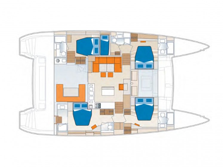 Lagoon 560 S2 - Yacht Charter Sailica