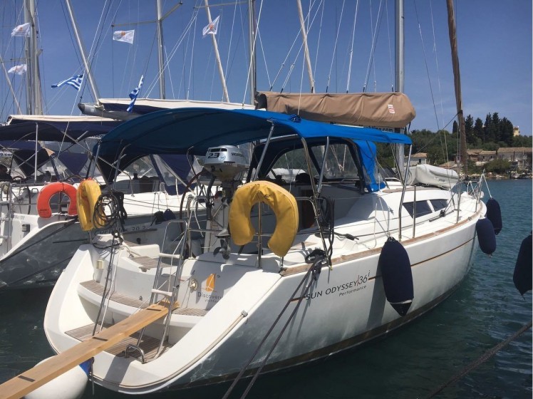 Sun Odyssey 36i - Yacht Charter Sailica