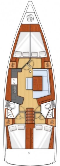 Oceanis 45 - 4 cab. - Yacht Charter Sailica