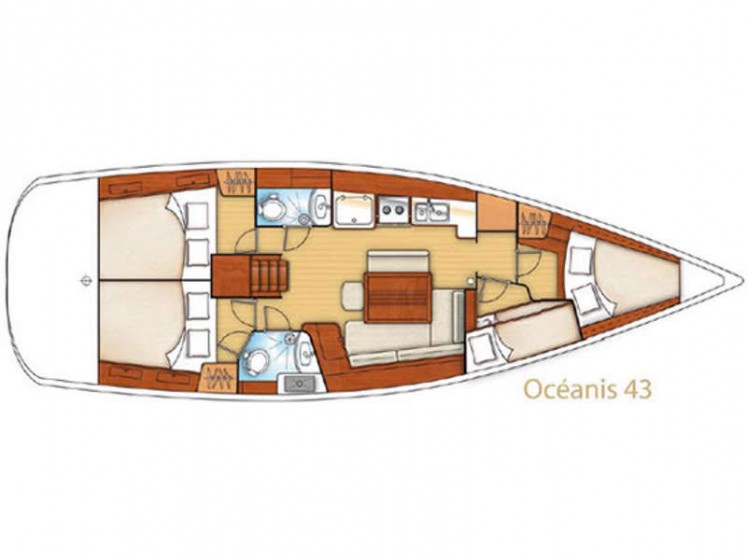Oceanis 43 - Yacht Charter Sailica