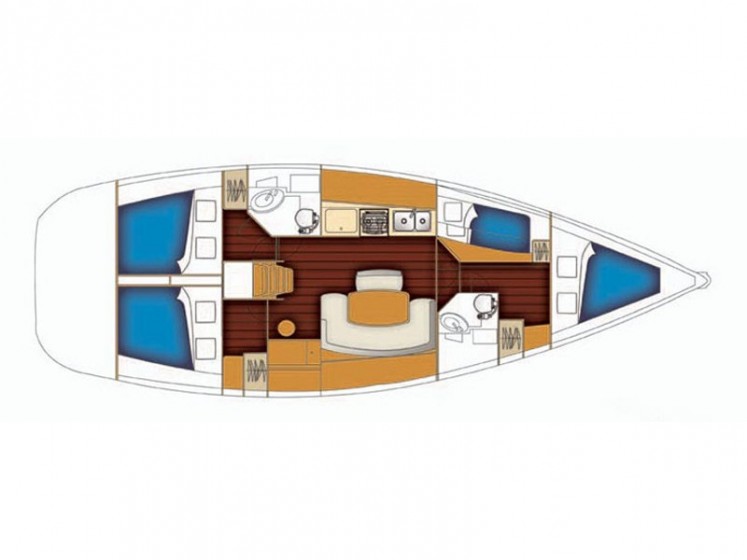 Cyclades 43.4 - Yacht Charter Sailica