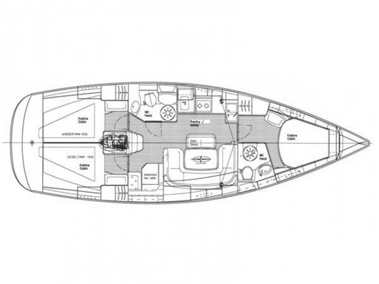 Bavaria 39 Cruiser - Yacht Charter Sailica