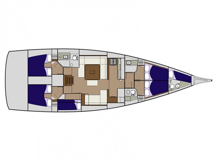 Dufour 560 - Yacht Charter Sailica