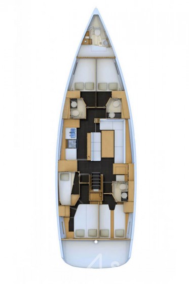 Jeanneau 54 - Yacht Charter Sailica