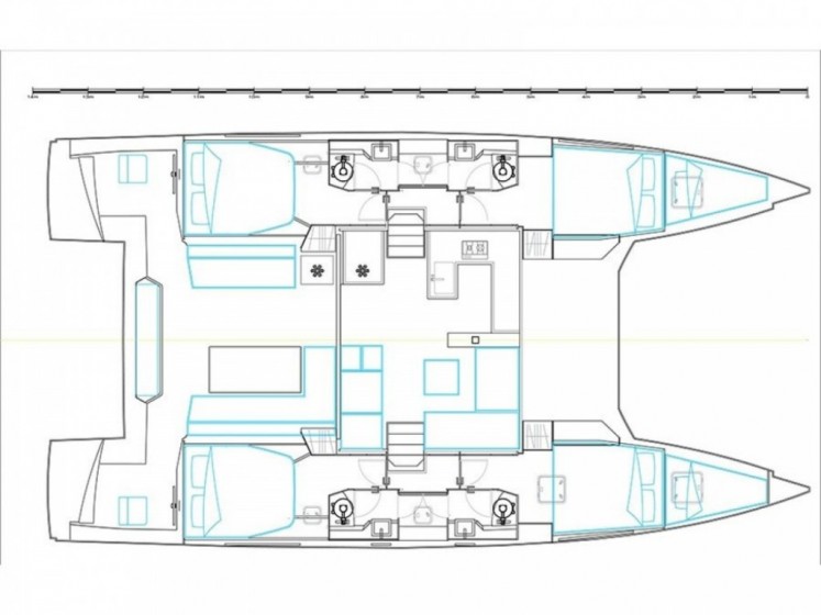Nautitech 46 Fly - Yacht Charter Sailica