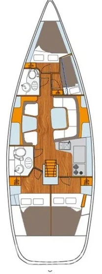 Sun Odyssey 43 DS - Yacht Charter Sailica