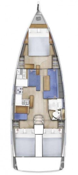 Sun Odyssey 410 - Yacht Charter Sailica