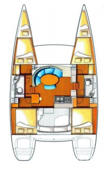 Lagoon 380 S2 - Yacht Charter Sailica