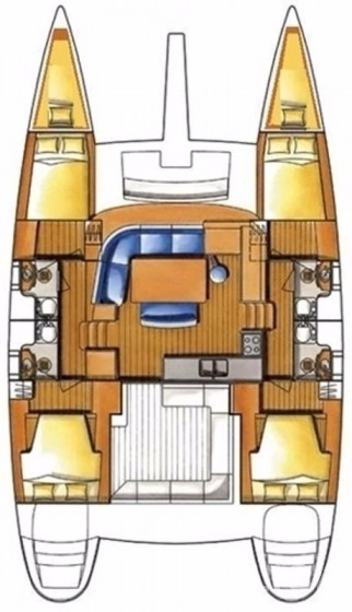 Lagoon 400 - 4 + 2 cab. - Yacht Charter Sailica