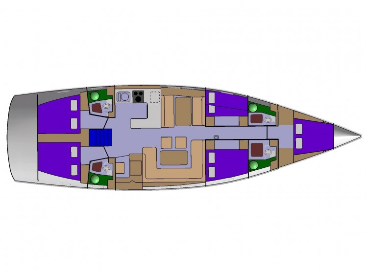 D&D Kufner 54 - Yacht Charter Sailica