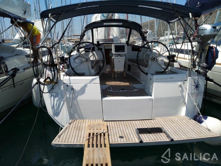 Sun Odyssey 419 - Yacht Charter Sailica