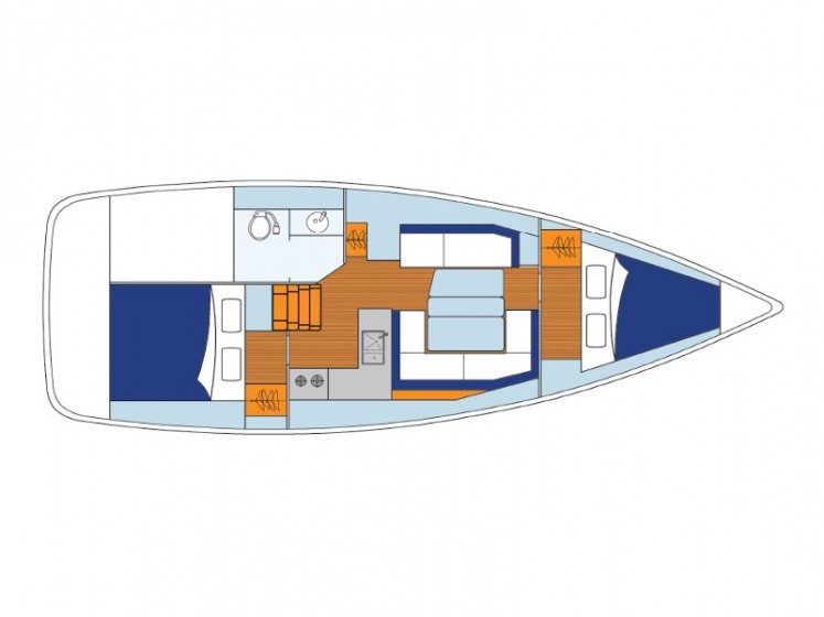 Sun Odyssey 349 - Yacht Charter Sailica