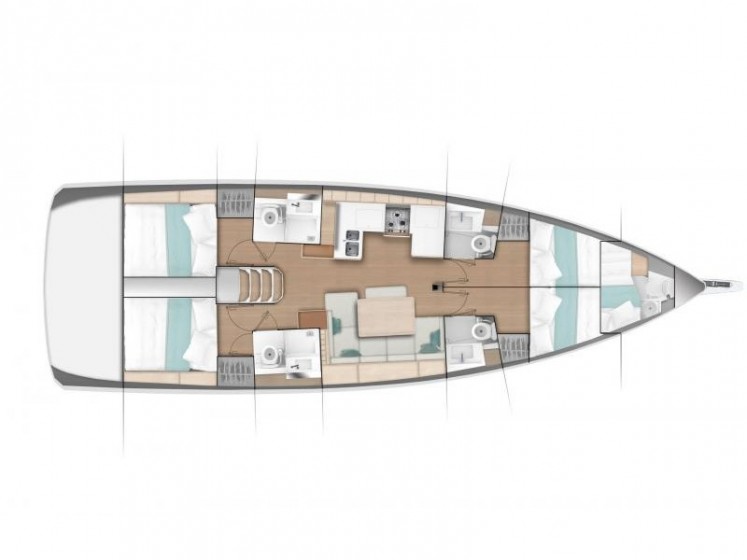 Sun Odyssey 490 - Yacht Charter Sailica