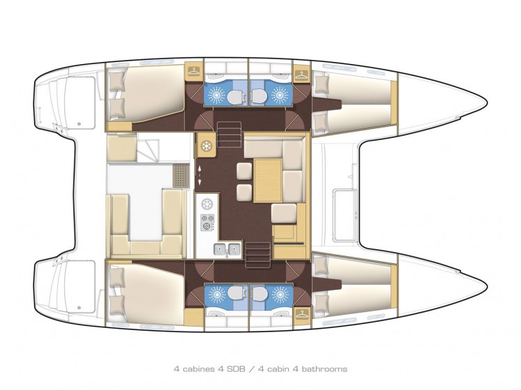 Lagoon 400 S2 - Yacht Charter Sailica