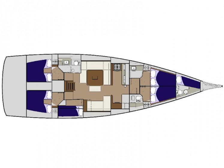 Dufour 56  - Yacht Charter Sailica
