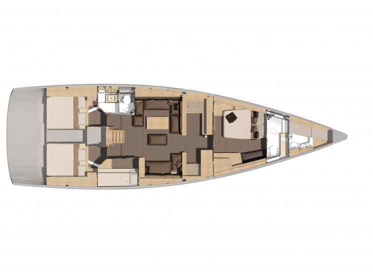 Dufour 56 Exclusive - Yacht Charter Sailica