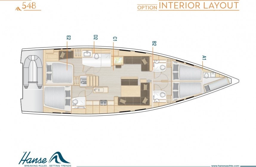 Hanse 548 - Yacht Charter Sailica