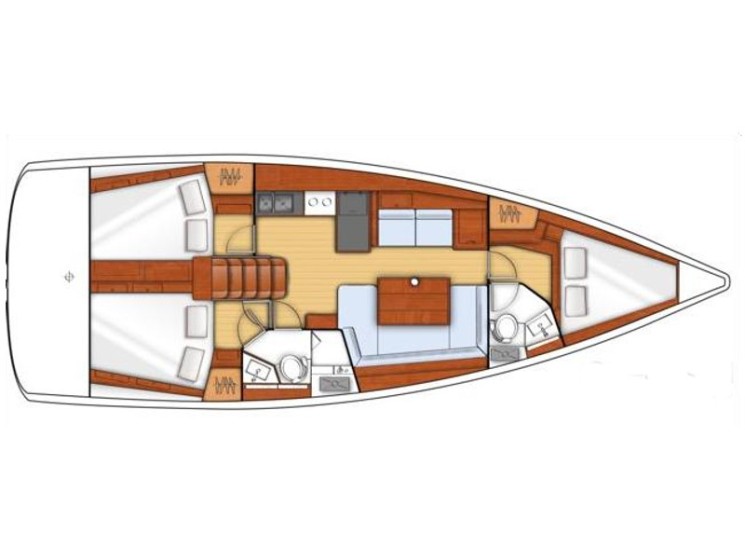 Oceanis 41.1 - Yacht Charter Sailica