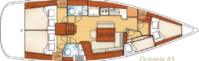Oceanis 43 - Yacht Charter Sailica
