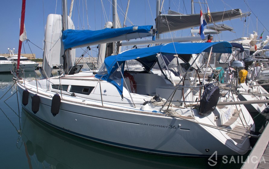 Sun Odyssey 36i - Yacht Charter Sailica