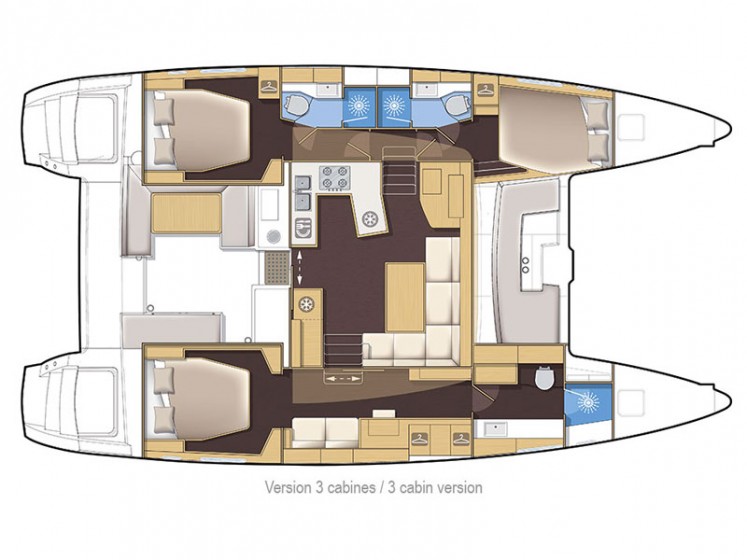 Lagoon 450  Flybridge - Yacht Charter Sailica