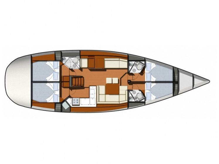 Sun Odyssey 50DS - Yacht Charter Sailica