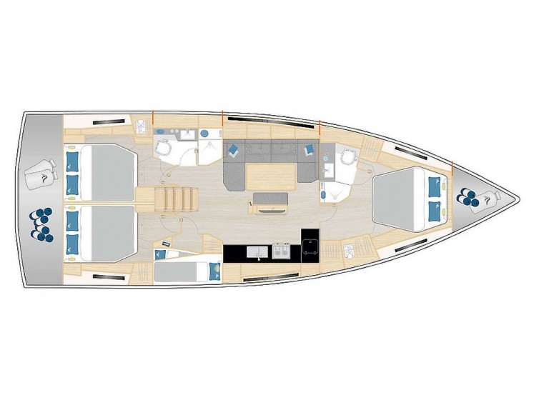 Hanse 460 - Yacht Charter Sailica